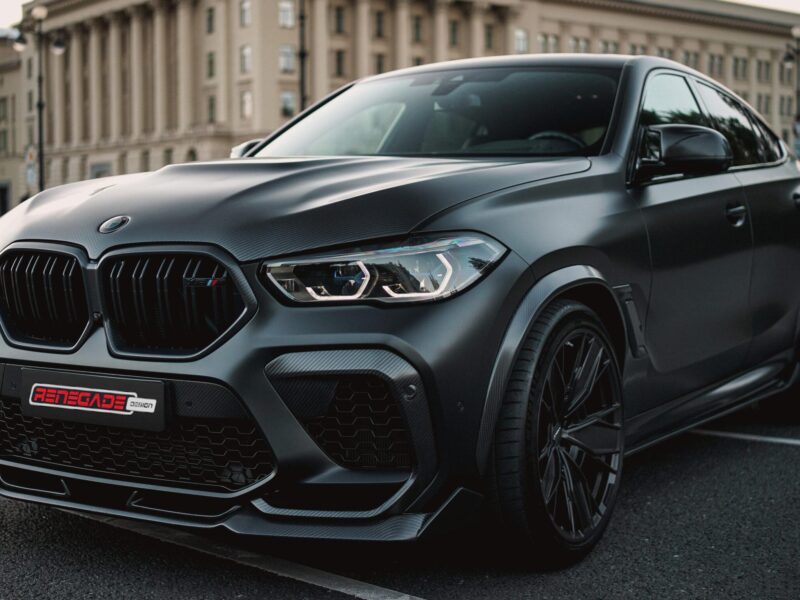 Karbónová lišta mriežky pre BMW X6M F96