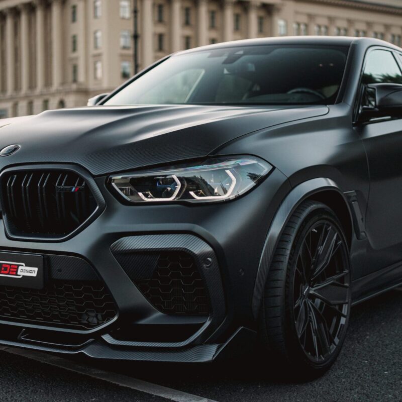 Karbónová lišta mriežky pre BMW X6M F96