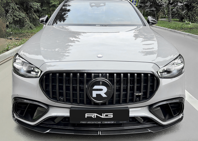 Karbónové vložky do predného nárazníka pre Mercedes-Benz S63 W223