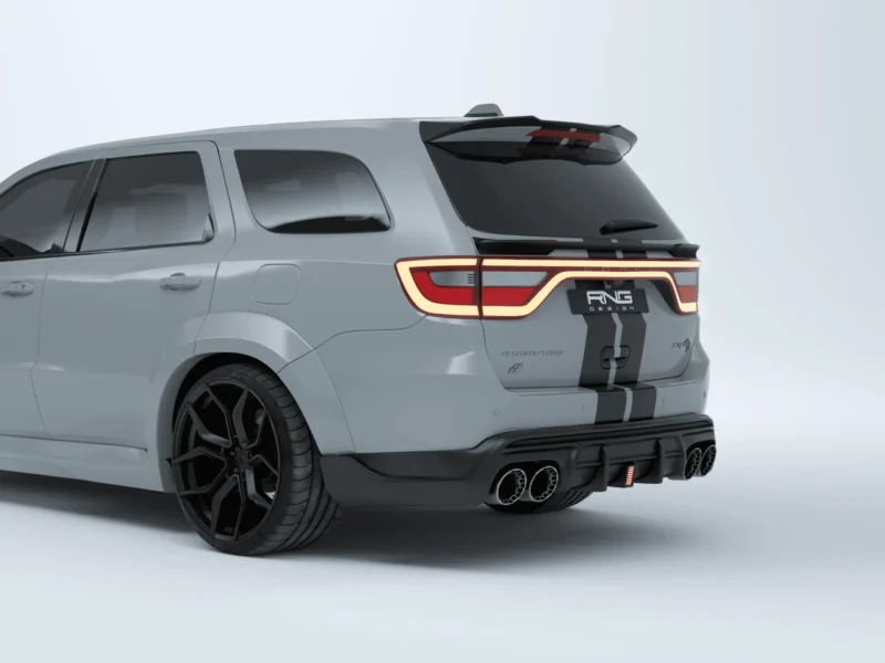 Difúzor s koncovkami výfuku a brzdovým svetlom pre Dodge Durango