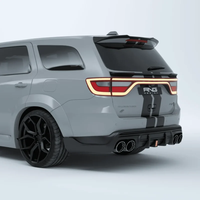 Difúzor s koncovkami výfuku a brzdovým svetlom pre Dodge Durango