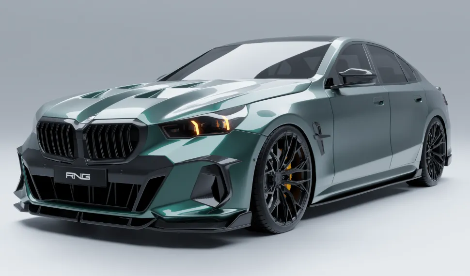 Karbónové vložky do predných blatníkov pre BMW 5 G60