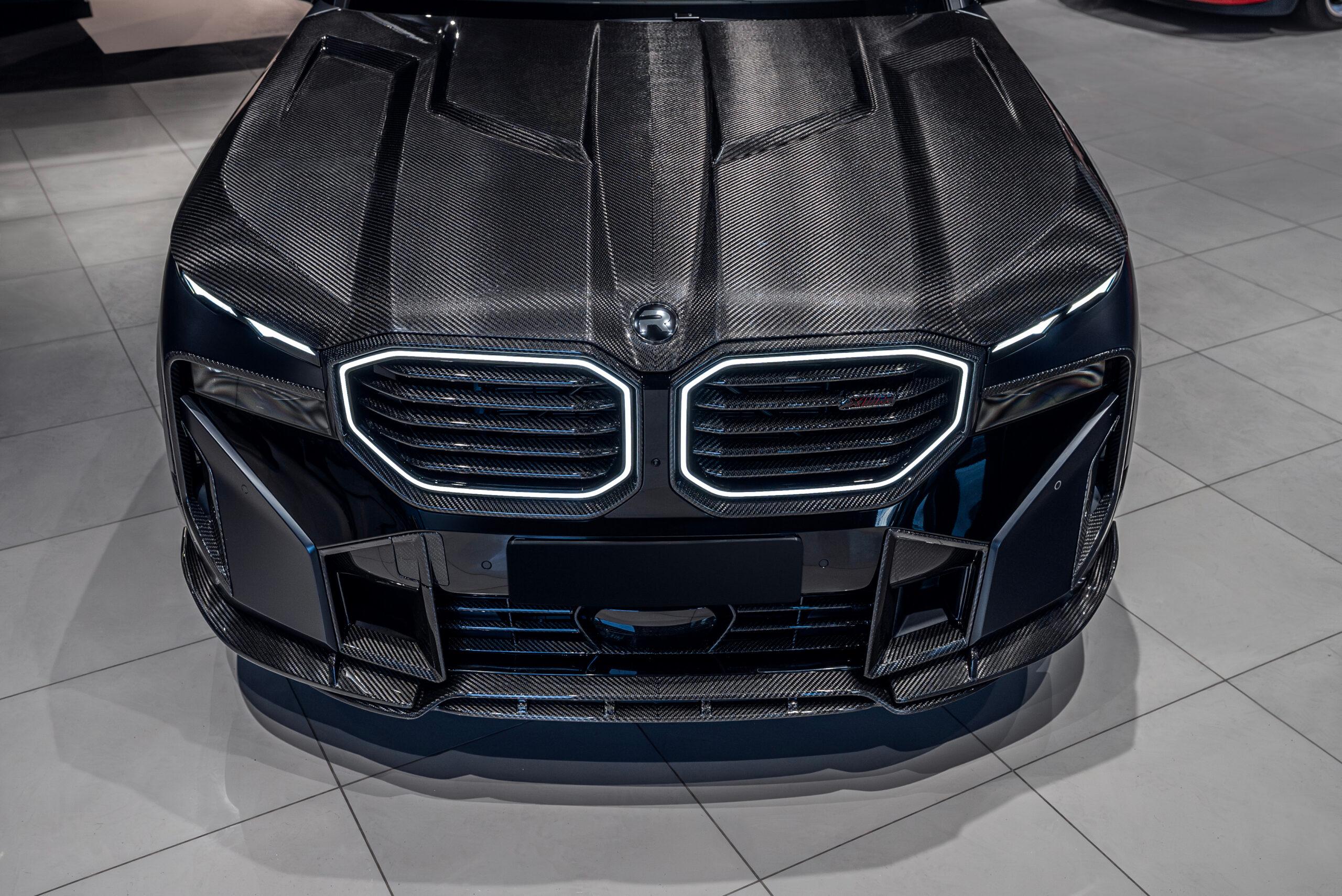 Karbónová lišta mriežky pre BMW XM