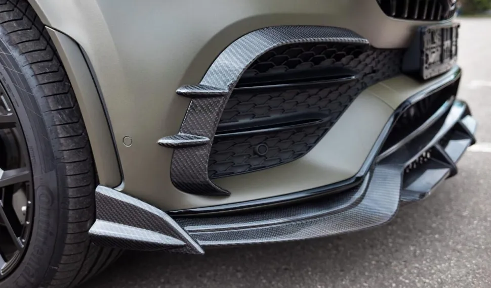 Karbónové vložky do predného nárazníka pre Mercedes-Benz GLE V167