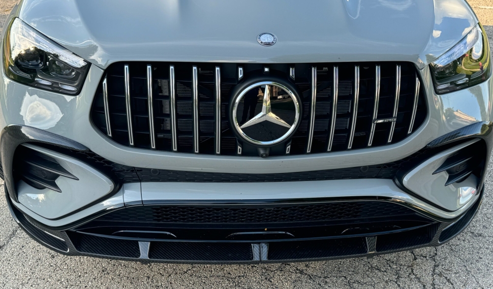 Karbónový rozdeľovač predného nárazníka pre Mercedes-Benz GLE Coupé 2024