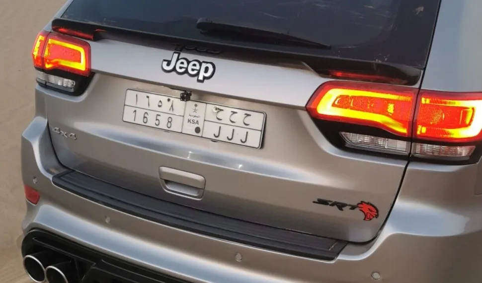 Zadný spojler pre Jeep Grand Cherokee WK2