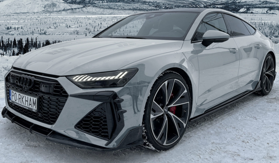 Rozdeľovač predného nárazníka pre Audi RS7