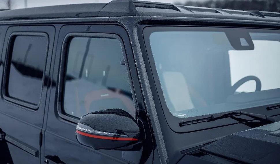 Karbónové strešné lišty pre Mercedes-Benz triedy G W463