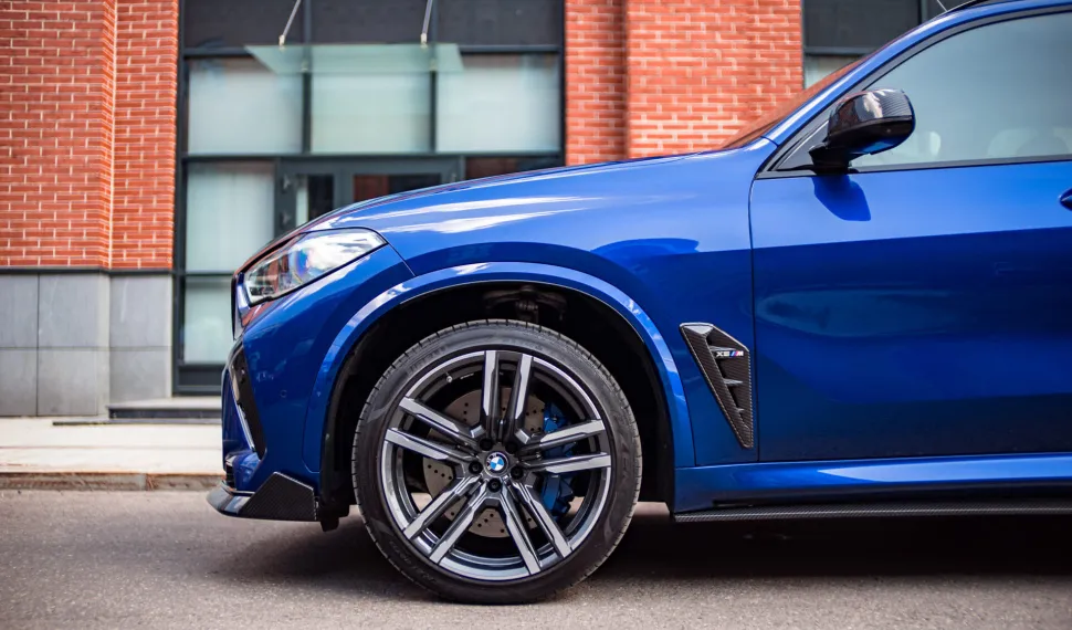 Karbónové vložky do predných blatníkov pre BMW X5M F95