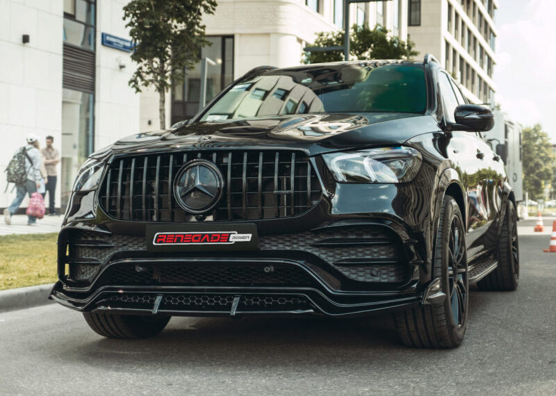 Rozdeľovač predného nárazníka pre Mercedes-Benz GLE V167