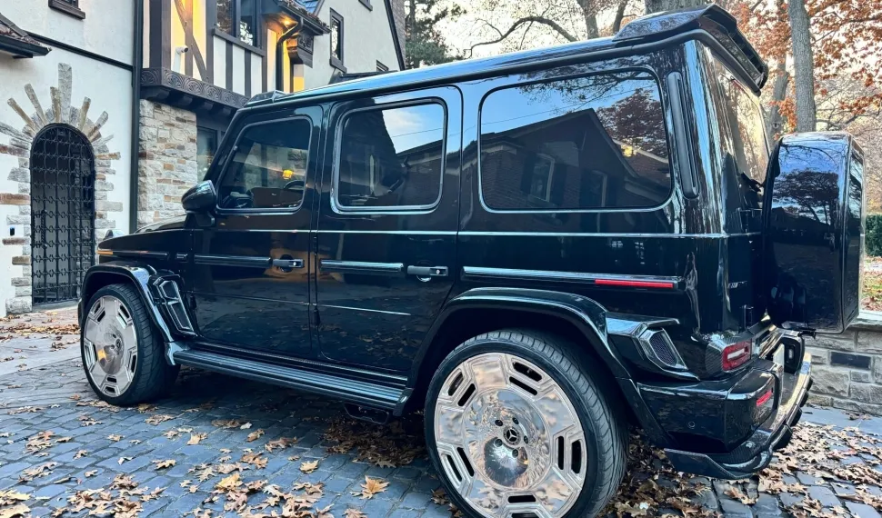 Karbónové oblúky pre Mercedes-Benz triedy G W463