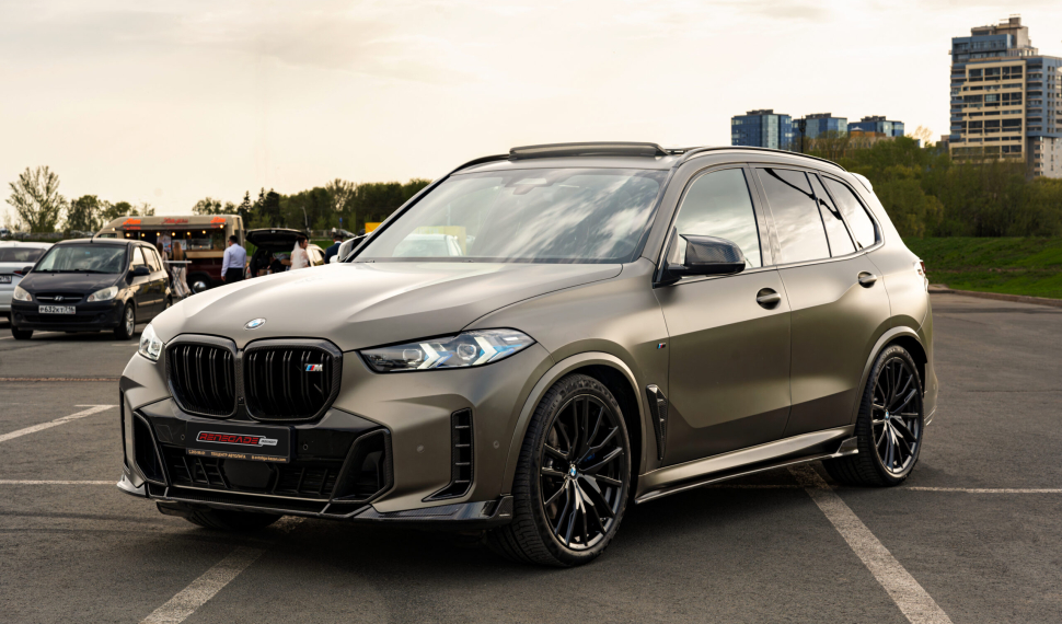 Karbónové vložky do predných blatníkov pre BMW X5 LCI