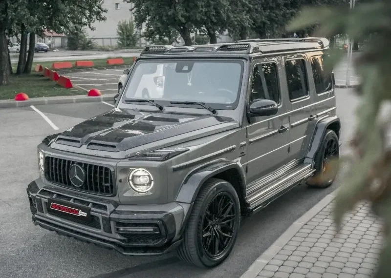 Karbónové strešné lišty pre Mercedes-Benz triedy G W463