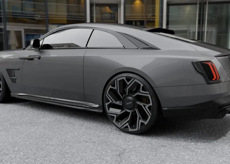 Karbónové bočné prahy pre Rolls-Royce Spectre