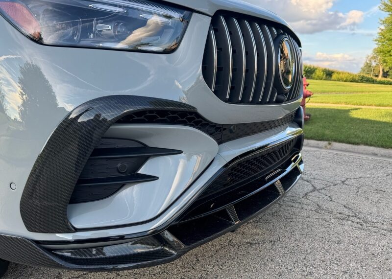 Karbónový rozdeľovač predného nárazníka pre Mercedes-Benz GLE Coupé 2024