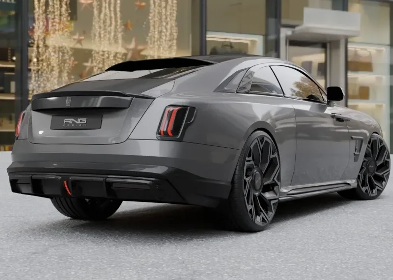 Karbónový zadný spojler pre Rolls-Royce Spectre