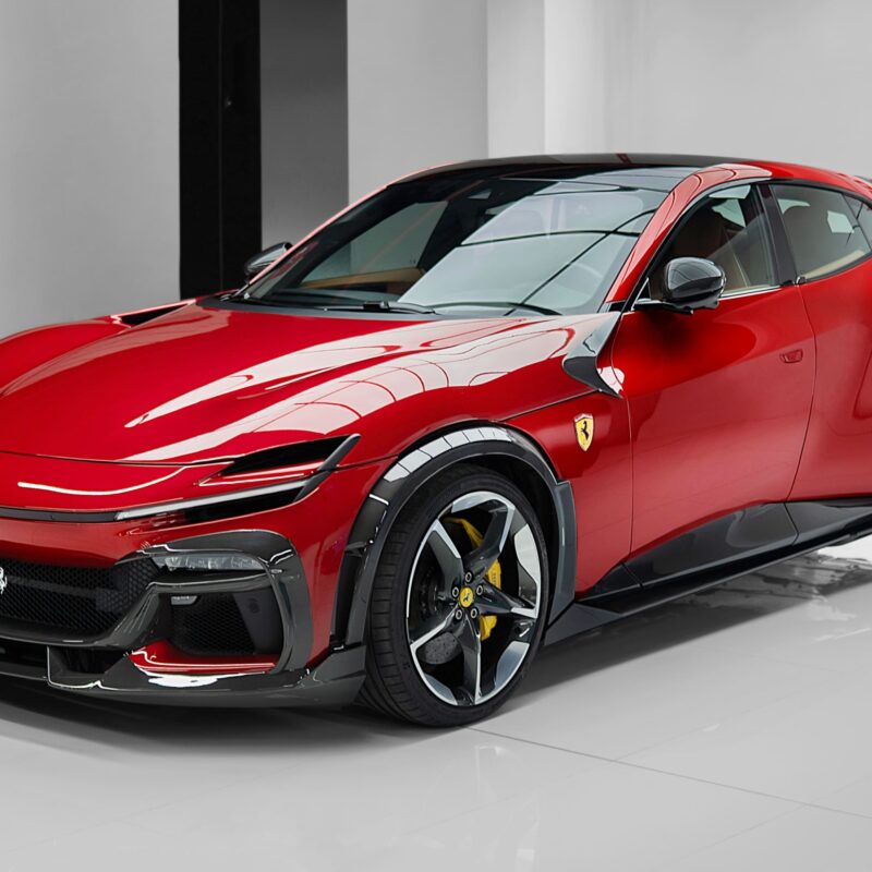 Karbónové rozšírenia karosérie pre Ferrari Purosangue