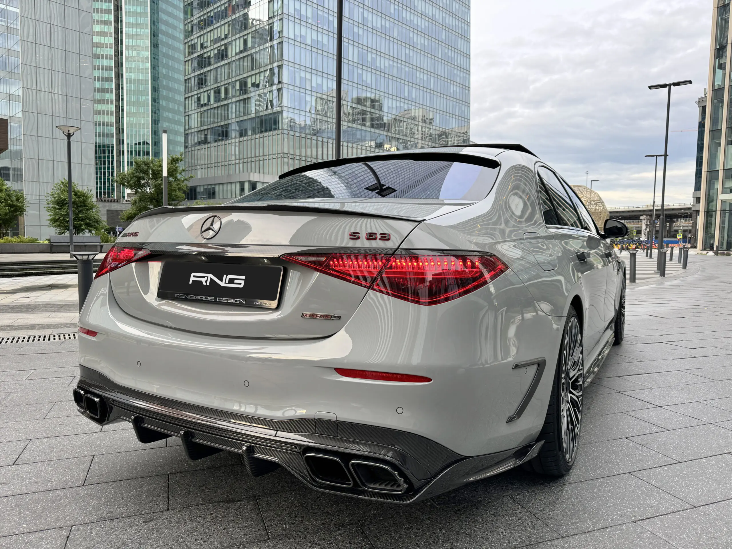 Výfukový systém pre Mercedes-Benz S63 AMG W223
