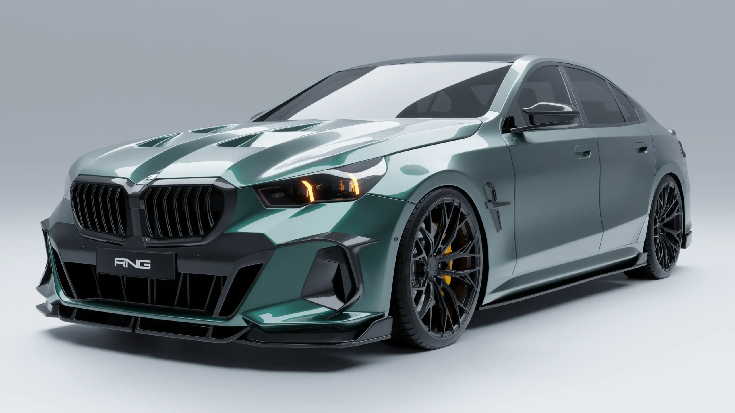 Karbónová kapota pre BMW 5 G60